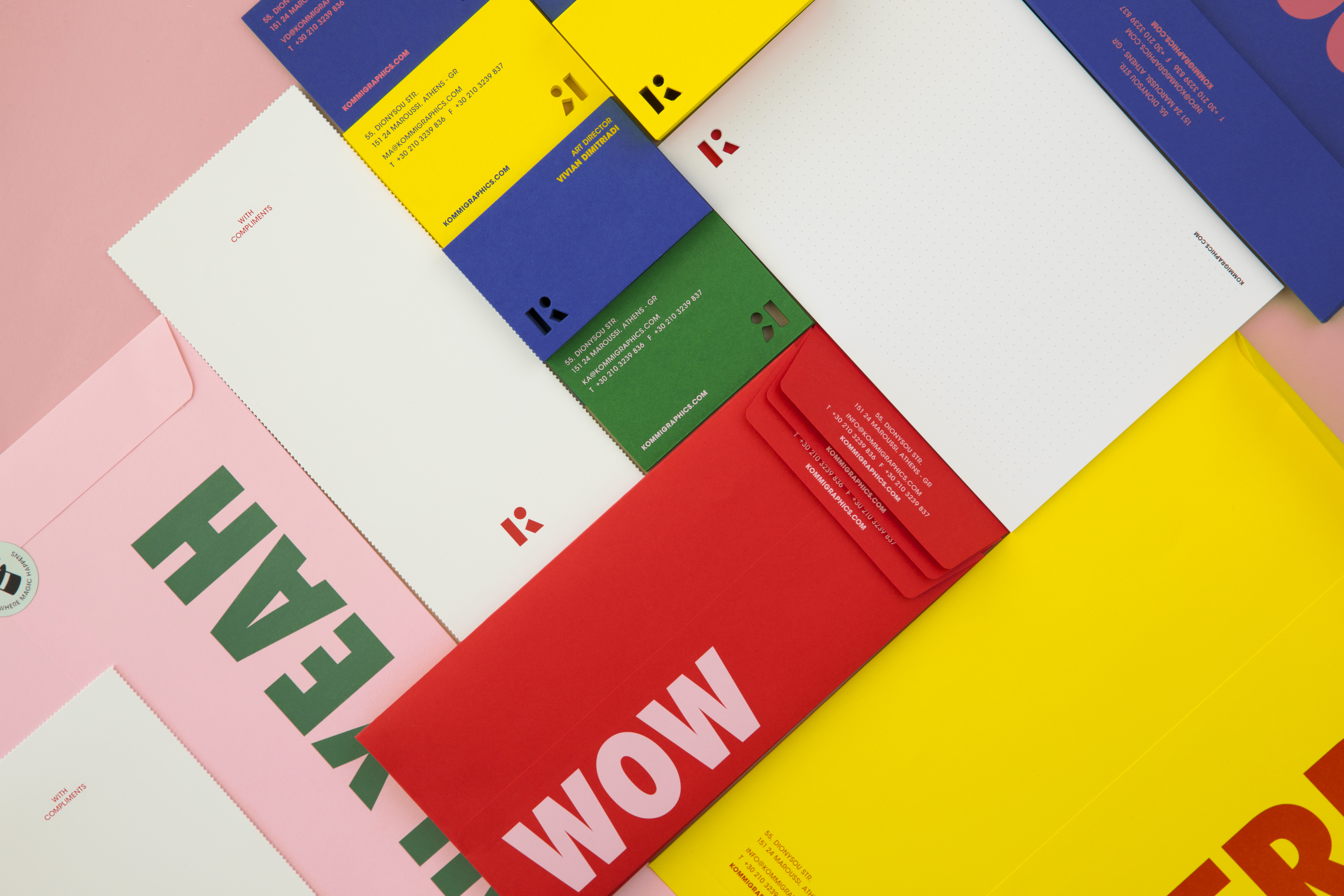 KOMMIGRAPHICS Brand Identity