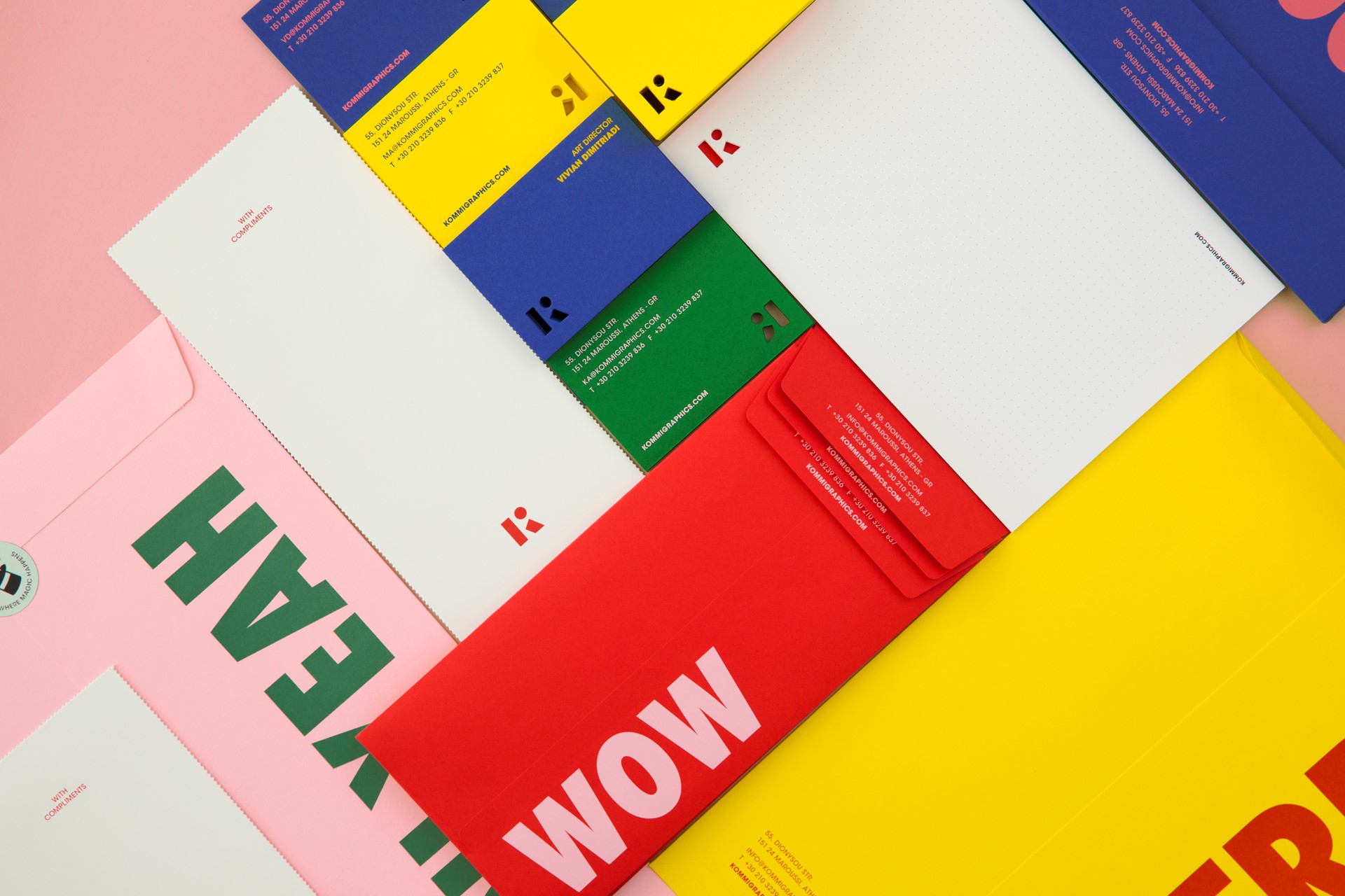 KOMMIGRAPHICS Brand Identity