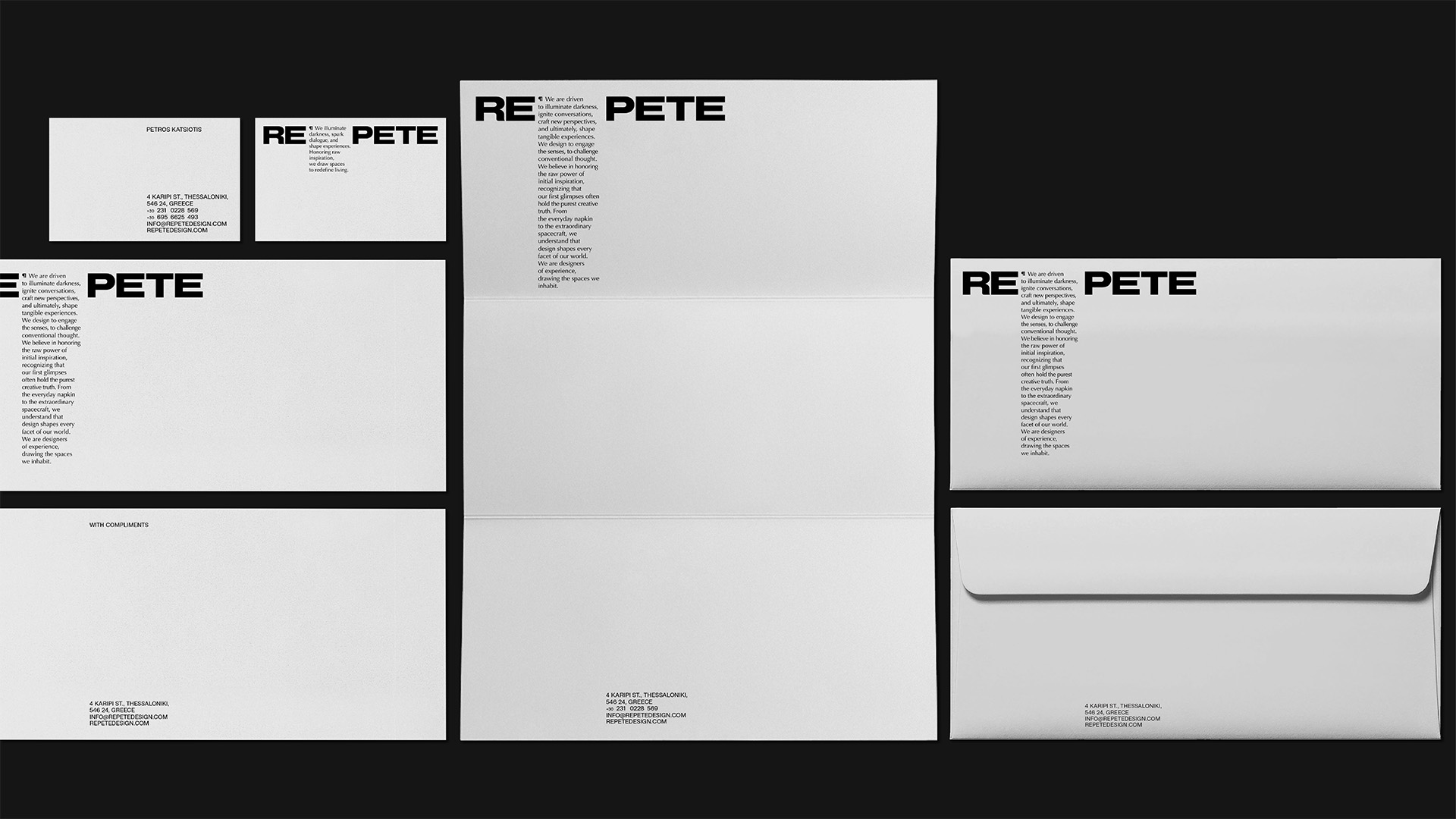 Re-Pete - Εταιρική Ταυτότητα